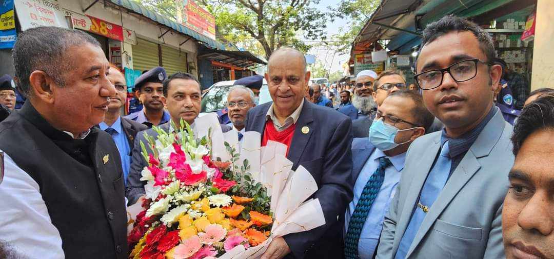 সীতাকুণ্ড  স্বাস্থ্য কমপ্লেক্সে স্বাস্থ্য মন্ত্রীর আগমন 